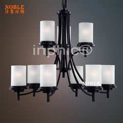 INPHIC-美式吊燈簡約鐵藝燈具歐式雙層複式樓客廳大吊燈複式樓梯吊燈