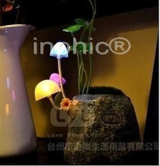 INPHIC-節能創意阿凡達蘑菇燈七彩LED小夜燈光控感應插電臥室生日禮物燈