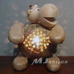 INPHIC-東南亞風格客廳臥室書房床頭燈飾燈具 泰國進口實木 河馬燈