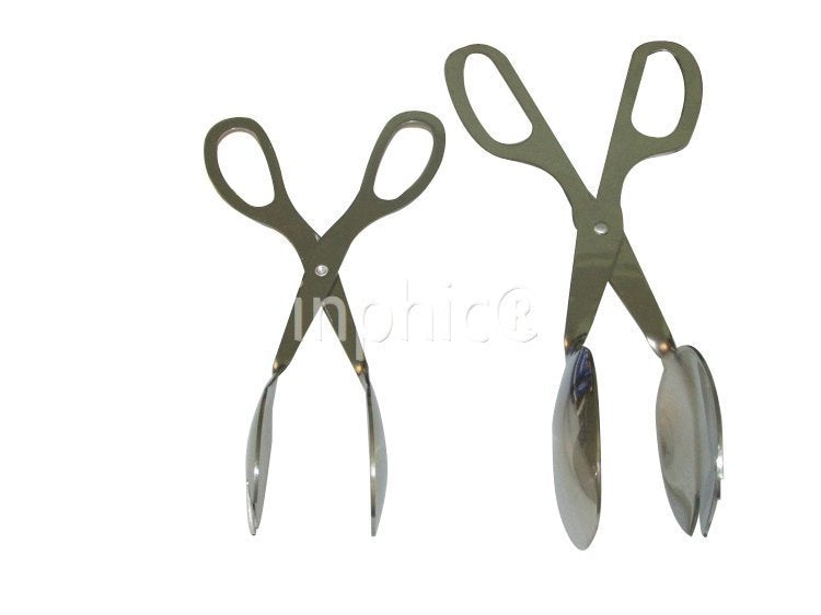 INPHIC-不鏽鋼自助餐夾 加厚沙拉夾 不鏽鋼食物夾 麵包夾 菜夾 速食夾