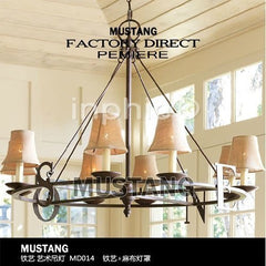 INPHIC-北歐美式鄉村鐵藝簡約現代復古客廳餐廳臥室吊燈