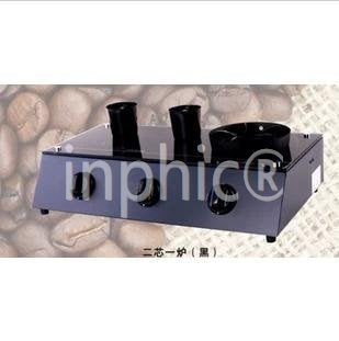 INPHIC-王品豪華咖啡爐 吧臺專用咖啡爐 煮咖啡壺專用 二芯一爐 黑