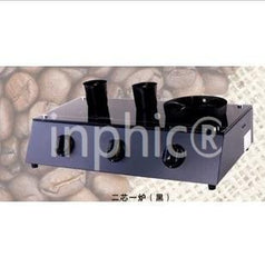 INPHIC-王品豪華咖啡爐 吧臺專用咖啡爐 煮咖啡壺專用 二芯一爐 黑