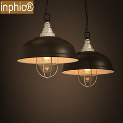 INPHIC-loft工業鐵藝酒吧咖啡廳吊燈服裝店裝飾燈餐廳個性吊燈