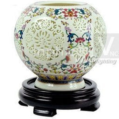 INPHIC-青花瓷現代田園創意臥室床頭燈陶瓷檯燈鏤空簡約