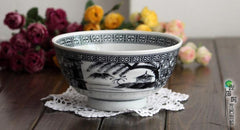 INPHIC-青花大碗 湯碗 拉麵碗 泡麵碗 飯碗 菜碗 大碗 瓷碗