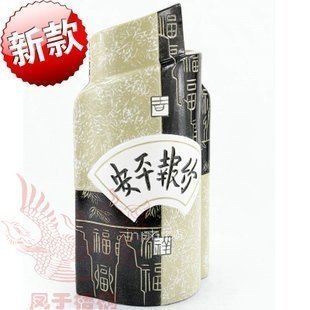 INPHIC-宗教 騰達竹報平安原創手工陶藝陶器陶瓷工藝品擺飾574-05