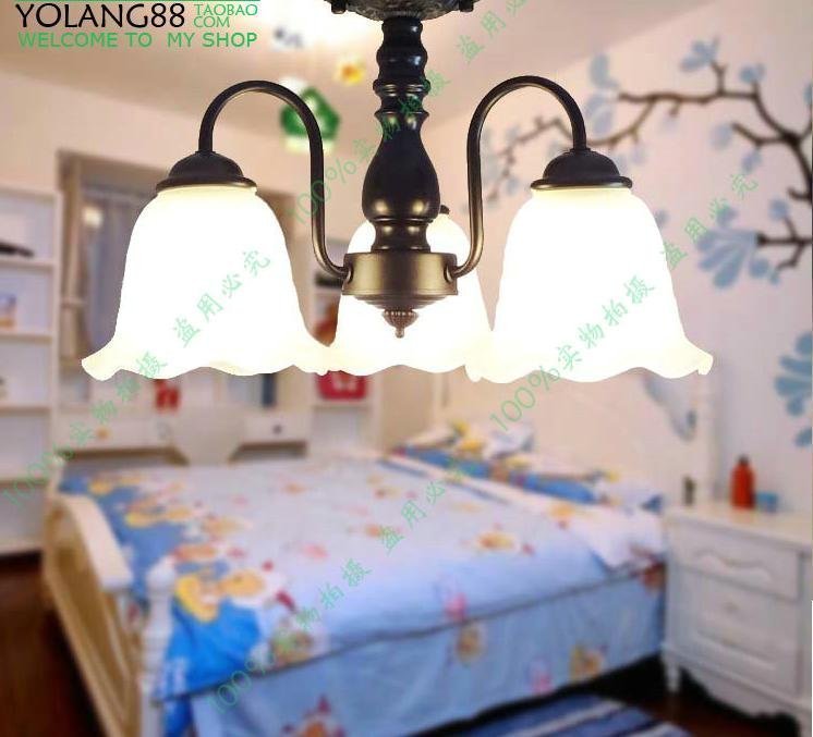 INPHIC-田園風格三頭吸頂臥室客廳樓梯走道小戶型裝修鐵藝玄關洗衣房