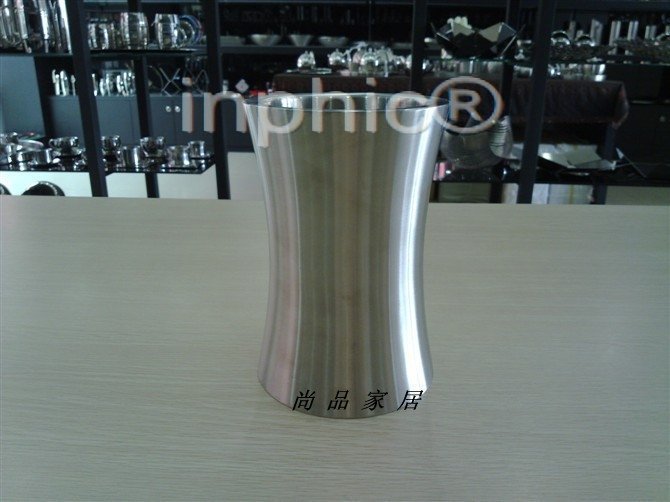 INPHIC-不鏽鋼冰桶 單支紅酒冰桶 腰型 時尚啤酒桶雙層冰桶 酒吧香檳桶