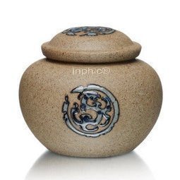 INPHIC-茶具 老巖泥礦巖泥 密封茶葉罐 陶瓷 禪 手繪古龍醒茶罐 裝