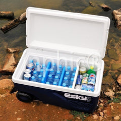 INPHIC-戶外保溫箱冷藏箱 車載PU冰箱釣魚箱 便攜帶拉桿超大容量65L 15L+1000ml