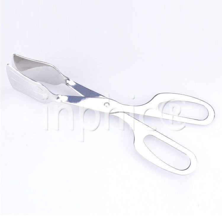 INPHIC-鏟形不鏽鋼沙拉夾 食物夾 自助餐夾 麵包夾 燒烤夾 菜夾