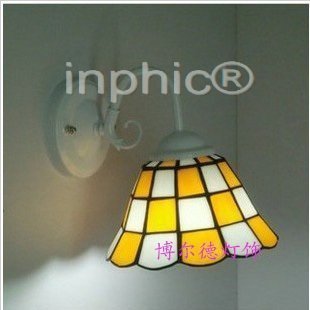 INPHIC-黃白地中海風格壁燈 燈 復古燈飾燈具 特價小壁燈 簡約現代燈