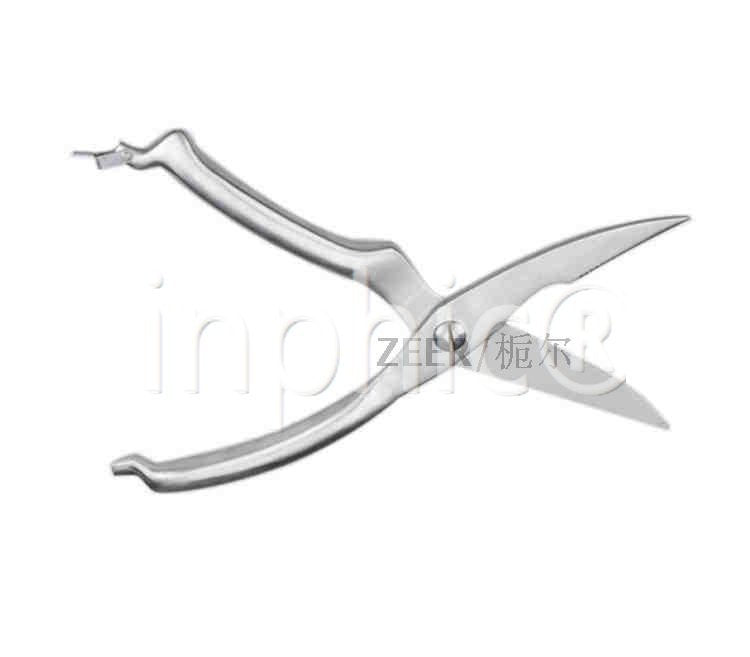 INPHIC-全不鏽鋼廚房剪刀 不鏽鋼剪 廚房用品剪刀 全金屬材質耐用