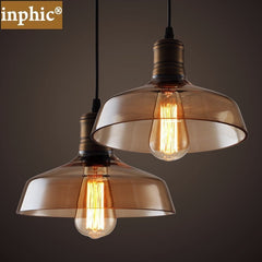INPHIC-現代簡約玻璃燈罩吊燈餐廳吧臺咖啡館玄關過走道廚房吊燈創意燈具