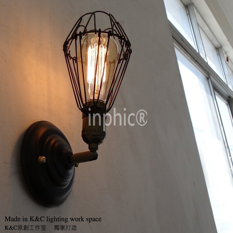 INPHIC-工業壁燈 復古廚房陽臺壁燈具走道玄關 酒吧咖啡廳愛迪生壁燈