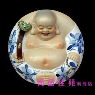 INPHIC-宗教 手繪如意佛像 陶瓷器雕塑 現代家居裝飾工藝品擺飾擺設