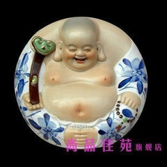 INPHIC-宗教 手繪如意佛像 陶瓷器雕塑 現代家居裝飾工藝品擺飾擺設