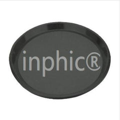 INPHIC-雙物料防滑托盤 速食托盤 茶水托盤咖啡色 點心托盤 黑色
