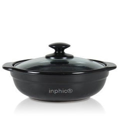 INPHIC-耐高溫陶瓷砂鍋 煲湯湯鍋 韓國沙鍋 煲仔飯平鍋 乾燒不裂