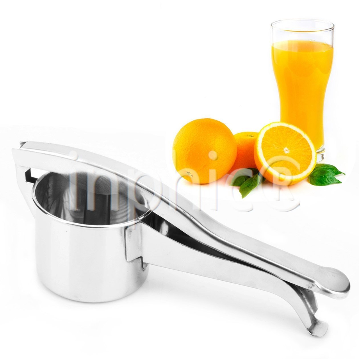 INPHIC-304不鏽鋼手動高級榨汁器壓汁器柳丁果汁機擠汁壓薯器壓馬鈴薯泥器