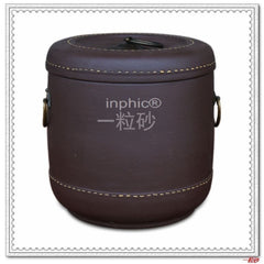 INPHIC-茶具 正宗宜興紫砂茶葉罐七餅大款 普洱罐 手工精品大罐 醒茶罐密封罐