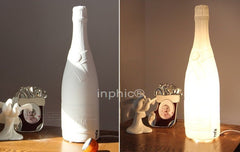 INPHIC-精品瓷器創意禮品高溫白瓷香檳形陶瓷燈