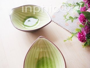 INPHIC-碟子碗 小碗冰裂餐具 花瓣碟子 日式和風點心甜品料理碟  5入