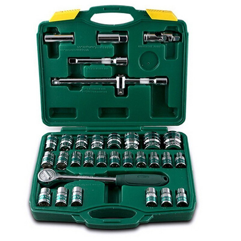 INPHIC-商用 營業 汽修扳手套筒套裝組合 汽車摩托車維修工具 專業級32PCS綜合性組套 汽修扳手 隨車工具機修工具