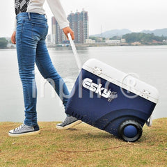 INPHIC-超大容量戶外保溫箱冷藏箱 車載商用送速食盒飯PU釣魚箱45L