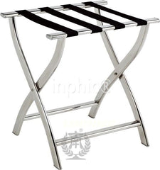 INPHIC-不鏽鋼行李架 可折疊經典歐式客房家用行李架置物架 鏡鋼