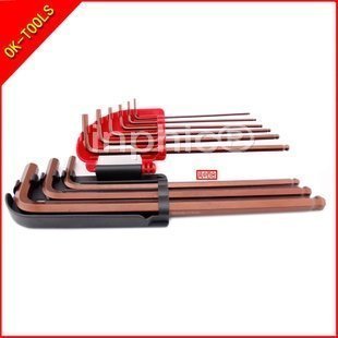 INPHIC-商用 營業 9件套公制特長球頭內六角五金工具內六角扳手