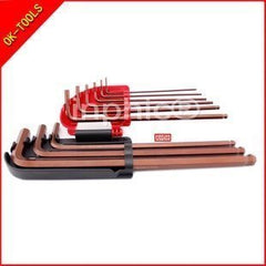 INPHIC-商用 營業 9件套公制特長球頭內六角五金工具內六角扳手