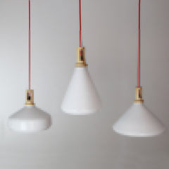 INPHIC-北歐後現代吊燈  白色吊燈復古單頭餐廳咖啡店實木燈