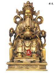 INPHIC-宗教 銅財神擺件 純銅文財神裝飾品 店鋪酒店公司招財神像仿古