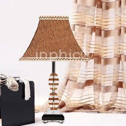 INPHIC-現代時尚個性精美設計師燈橫紋燈罩創意水晶檯燈臥室床頭燈