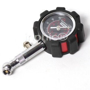 INPHIC-車載機械式指針胎壓計胎壓表氣壓表 紅黑 6075
