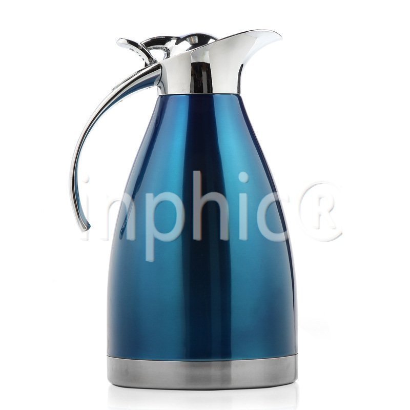 INPHIC-茶具 保溫壺家用304不鏽鋼大容量暖壺熱水瓶保溫瓶涼水壺開水瓶 2.0L理想紅