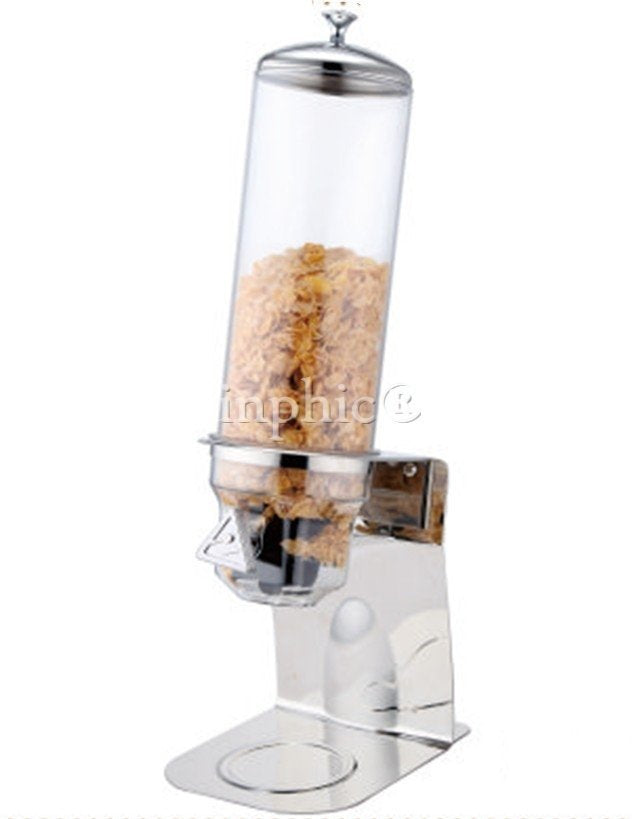 INPHIC-鋼座單頭麥片機麥片分配器4升/4.2夸脫 麥片器