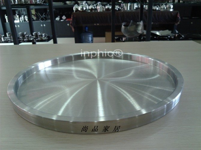 INPHIC-不鏽鋼水果盤果盆創意個性歐 雙層圓形茶盤 高檔託盤