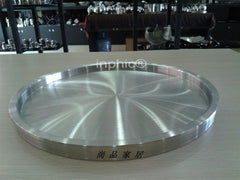 INPHIC-不鏽鋼水果盤果盆創意個性歐 雙層圓形茶盤 高檔託盤