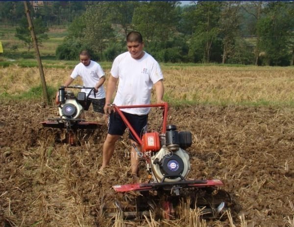 INPHIC-6馬力旋耕機風冷柴油送耕刀 水田旱田皆適用農機