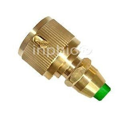 INPHIC-純銅8毫米水管通水接頭 彈簧管銅接頭 洗車水槍水管接頭