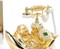 INPHIC-宗教 滿堂紅精品 復古電話機 笑臉佛時尚電話機 歐式電話機 座機電話機