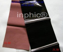 INPHIC-黑色燙皮革.木頭.塑膠類燙金紙 PE 真皮 絨面 木材面燙金紙