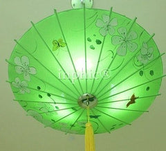 INPHIC-中式雨傘吊燈國畫手繪 臥室餐廳書房 棋牌燈 茶樓會所燈具