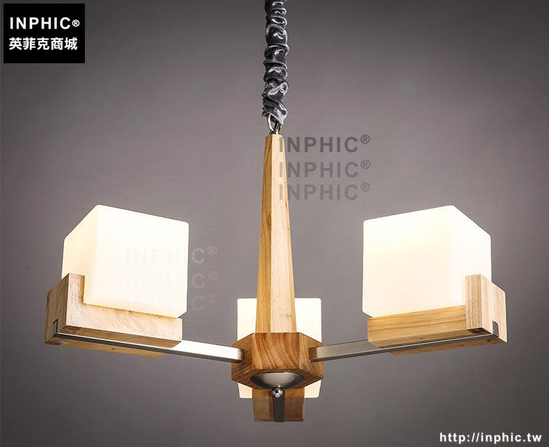 INPHIC-燈具中式實木吊燈現代中式簡約原木橡木客廳臥室餐廳書房吊燈-IAJB003104A