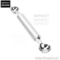 INPHIC-水果不鏽鋼冰淇淋勺家居雙孔實用挖球器雪糕勺工具-ICSC029104A