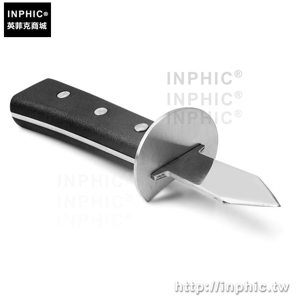 INPHIC-加厚黑柄不銹鋼生蠔刀開蠔刀開殼刀-ICSA001109A
