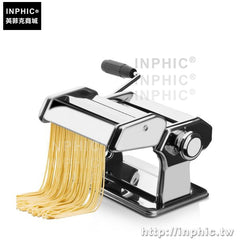 INPHIC-餃子皮 壓麵機 雙刀頭 不鏽鋼 家用手動麵條機 分離式桿麵機-IMIB001104A